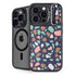 Midnight Terrazzo iPhone 15 Pro Kickstand Case