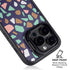 Midnight Terrazzo iPhone 15 Pro Kickstand Case