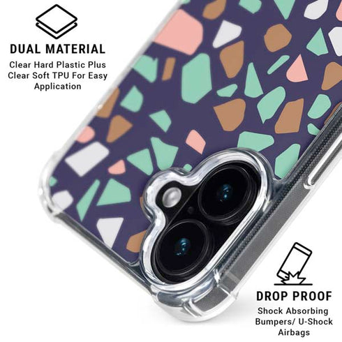 Midnight Terrazzo iPhone 16 MagSafe Case