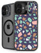 Midnight Terrazzo iPhone 16 Plus Kickstand Case