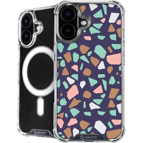 Midnight Terrazzo iPhone 16 Plus MagSafe Case