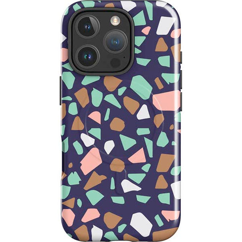 Midnight Terrazzo iPhone 16 Pro Magsafe Impact Case