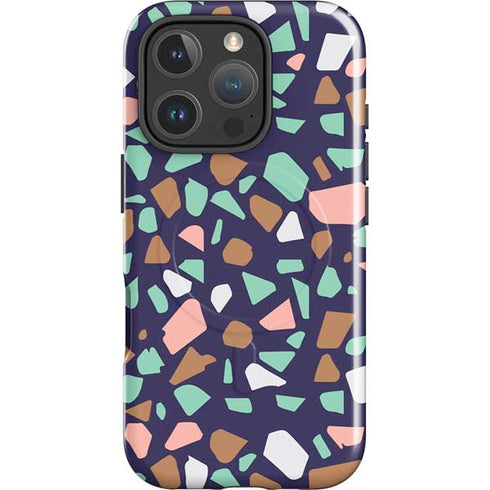 Midnight Terrazzo iPhone 16 Pro Max Magsafe Impact Case