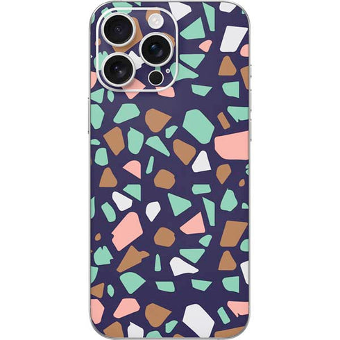 Midnight Terrazzo iPhone 16 Pro Max Skin