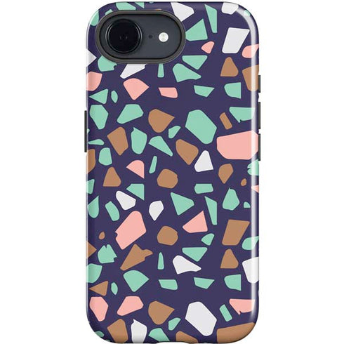 Midnight Terrazzo iPhone 16e Impact Case