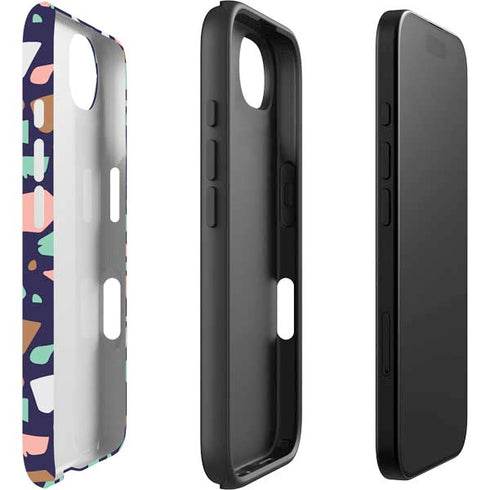 Midnight Terrazzo iPhone 16e Impact Case