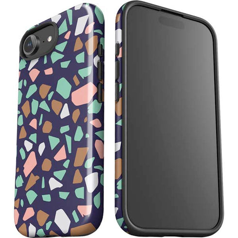 Midnight Terrazzo iPhone 16e Impact Case