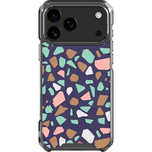 Midnight Terrazzo iPhone 18 Pro Max Clear Case