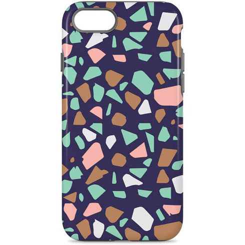 Midnight Terrazzo iPhone Cases
