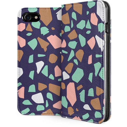 Midnight Terrazzo iPhone Cases