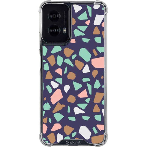 Midnight Terrazzo Moto G Power 5G (2024) Clear Case