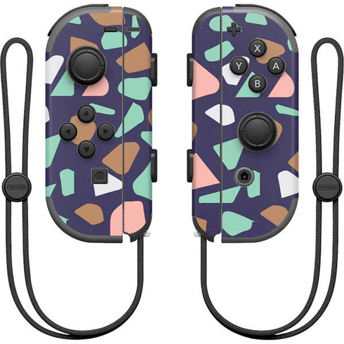 Midnight Terrazzo Nintendo Skins