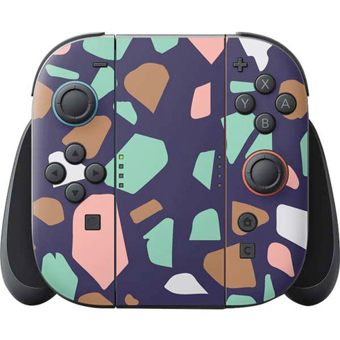Midnight Terrazzo Nintendo Skins