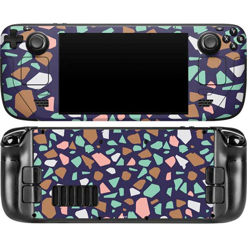 Midnight Terrazzo Steam Deck Handheld Gaming Computer OLED Skin