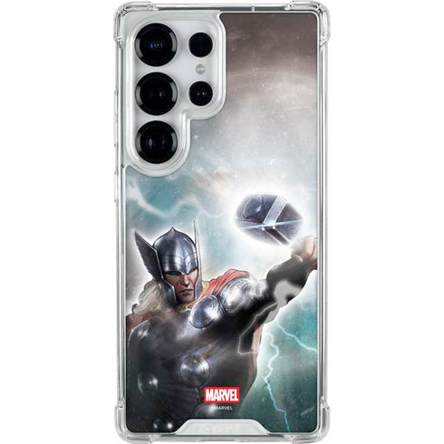 Marvel Thor Mighty Thor Galaxy S26 Ultra Clear Case