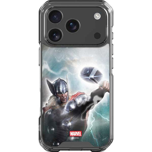 Marvel Thor Mighty Thor iPhone 18 Pro Clear Case
