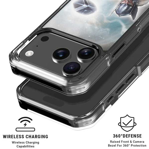 Marvel Thor Mighty Thor iPhone 18 Pro Clear Case
