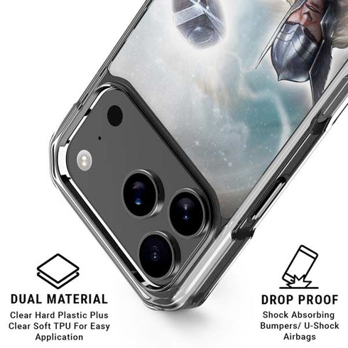 Marvel Thor Mighty Thor iPhone 18 Pro Clear Case