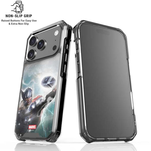 Marvel Thor Mighty Thor iPhone 18 Pro Clear Case