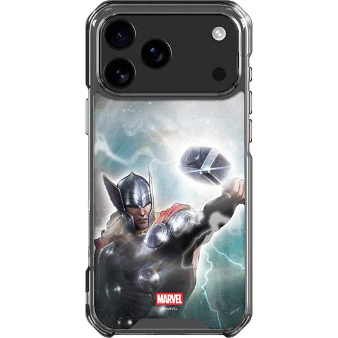 Marvel Thor Mighty Thor iPhone 18 Pro Max Clear Case