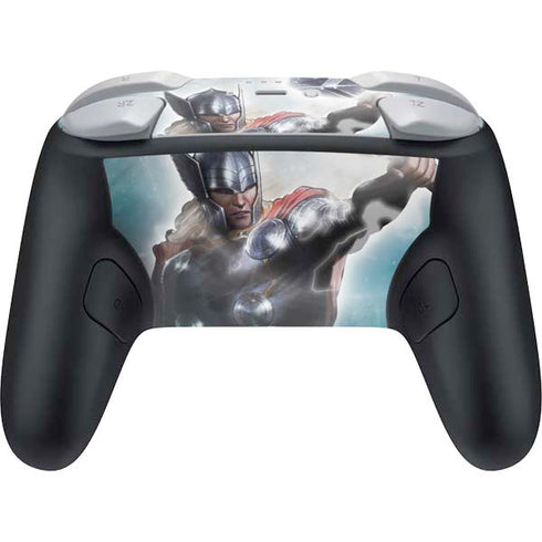 Marvel Thor Mighty Thor Nintendo Switch 2 (2025) Pro Controller Skin