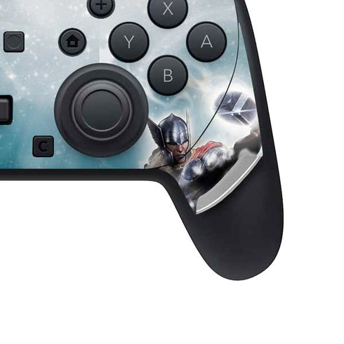 Marvel Thor Mighty Thor Nintendo Switch 2 (2025) Pro Controller Skin