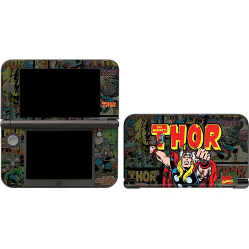 Marvel Classic Comics The Mighty Thor Vintage 3DS XL 2015 Skin