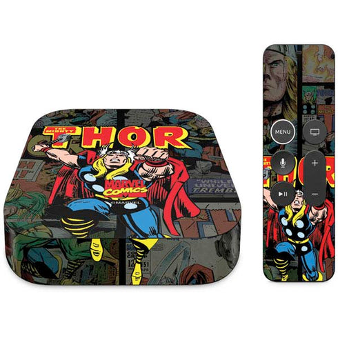 Marvel Classic Comics The Mighty Thor Vintage Apple TV Skin