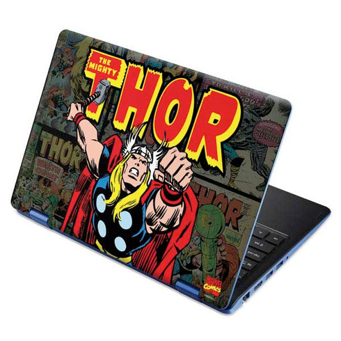 Marvel Classic Comics The Mighty Thor Vintage Aspire R11 11.6in Skin