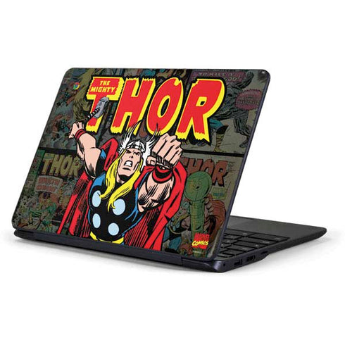 Marvel Classic Comics The Mighty Thor Vintage Samsung Chromebook Skin