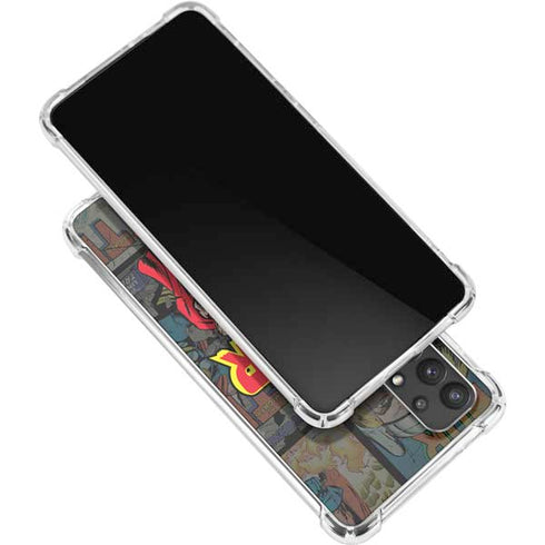 Marvel Classic Comics The Mighty Thor Vintage Galaxy A32 5G Clear Case