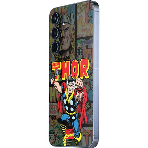 Marvel Classic Comics The Mighty Thor Vintage Galaxy A55 5G Skin