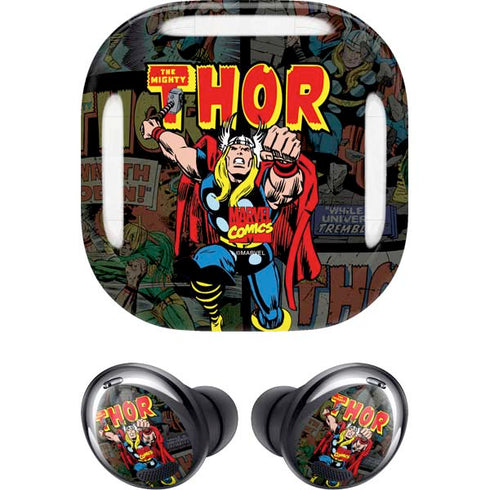 Marvel Classic Comics The Mighty Thor Vintage Galaxy Buds Pro Skin