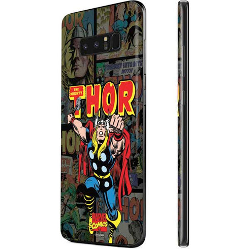 Marvel Classic Comics The Mighty Thor Vintage Galaxy Note 8 Skin