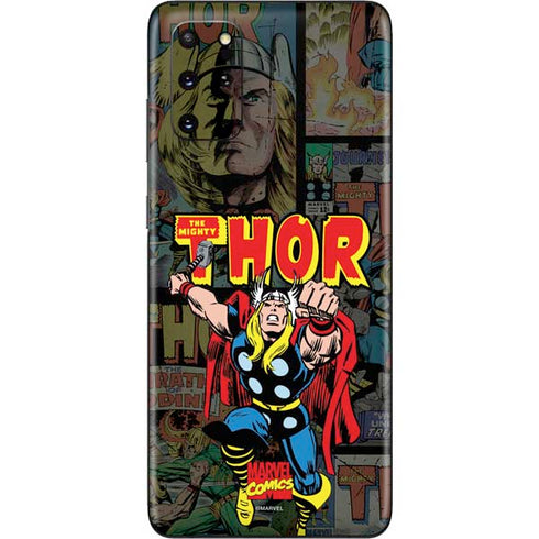 Marvel Classic Comics The Mighty Thor Vintage Galaxy S20 Plus Skin