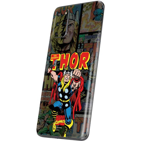 Marvel Classic Comics The Mighty Thor Vintage Galaxy S20 Plus Skin