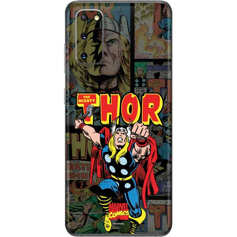 Marvel Classic Comics The Mighty Thor Vintage Galaxy S20 Skin