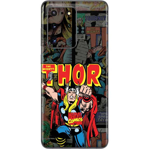 Marvel Classic Comics The Mighty Thor Vintage Galaxy S20 Ultra 5G Skin