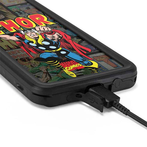 Marvel Classic Comics The Mighty Thor Vintage Galaxy S20 Waterproof Case