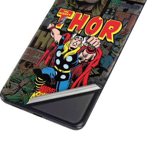 Marvel Classic Comics The Mighty Thor Vintage Galaxy S21 5G Skin