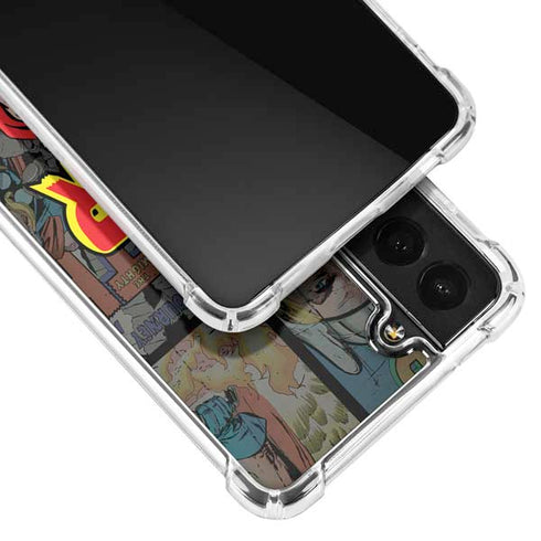 Marvel Classic Comics The Mighty Thor Vintage Galaxy S21 FE Clear Case