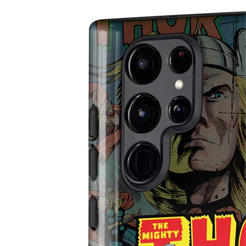 Marvel Classic Comics The Mighty Thor Vintage Galaxy S22 Ultra Pro Case