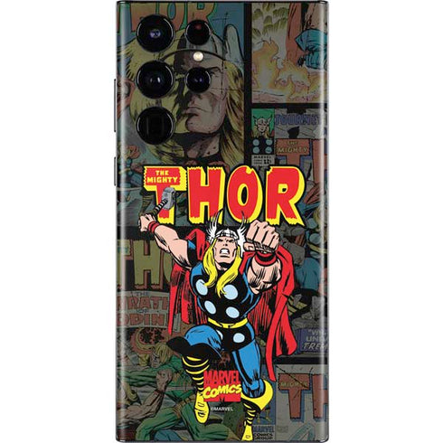 Marvel Classic Comics The Mighty Thor Vintage Galaxy S22 Ultra Skin