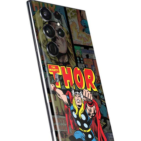 Marvel Classic Comics The Mighty Thor Vintage Galaxy S22 Ultra Skin