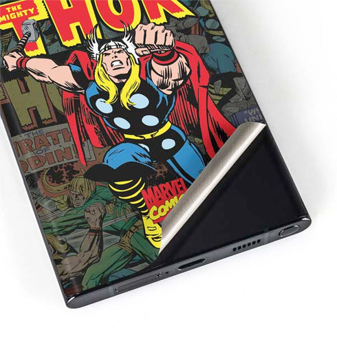 Marvel Classic Comics The Mighty Thor Vintage Galaxy S22 Ultra Skin