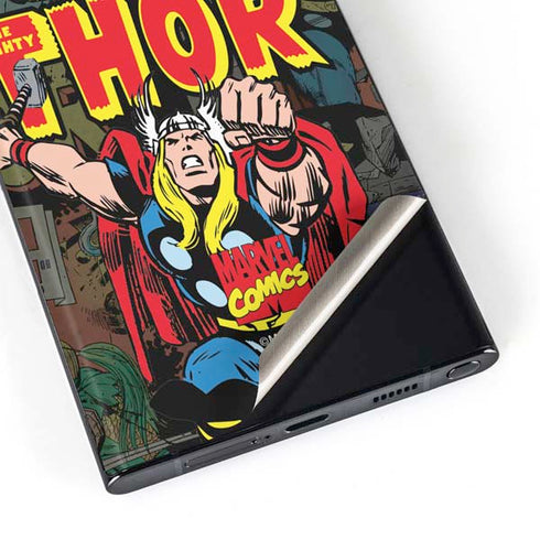 Marvel Classic Comics The Mighty Thor Vintage Galaxy S23 Ultra Skin
