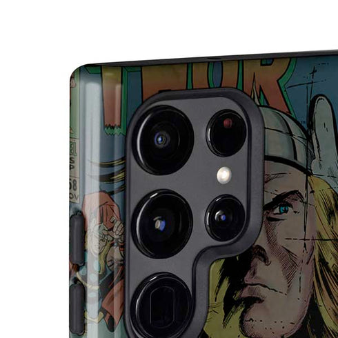 Marvel Classic Comics The Mighty Thor Vintage Galaxy S24 Ultra Impact Case