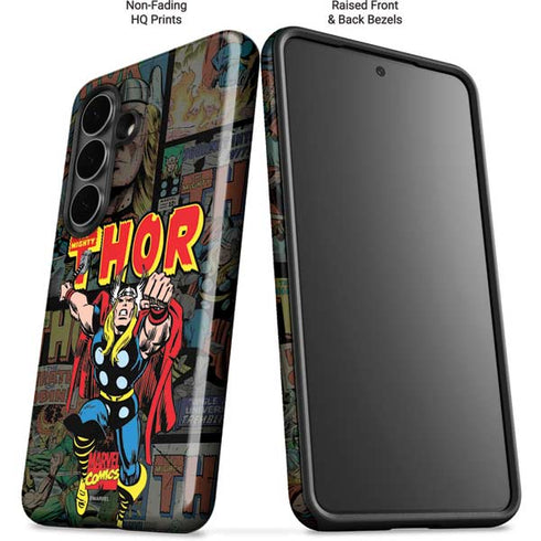 Marvel Classic Comics The Mighty Thor Vintage Galaxy S26 Plus Impact Case