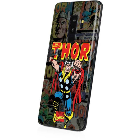 Marvel Classic Comics The Mighty Thor Vintage Galaxy S9 Plus Skin