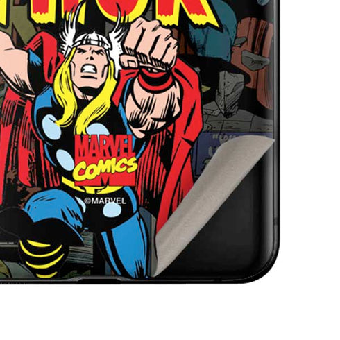Marvel Classic Comics The Mighty Thor Vintage Galaxy Z Flip Skin